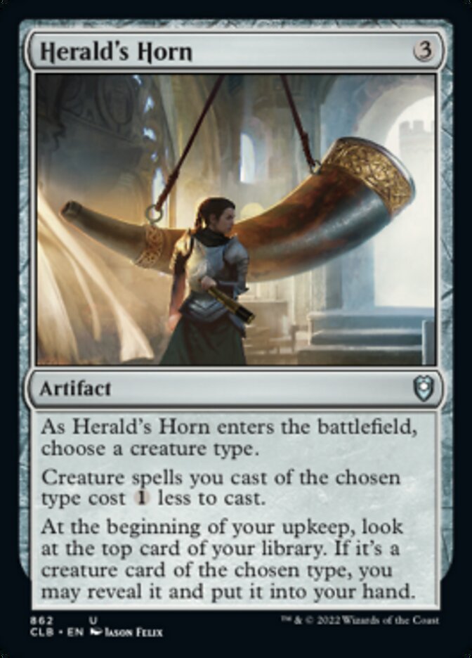 Herald's Horn [Commander Legends: Battle for Baldur's Gate] | Exor Games Summserside