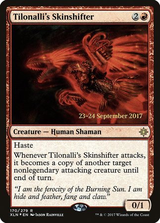 Tilonalli's Skinshifter [Ixalan Promos] | Exor Games Summserside
