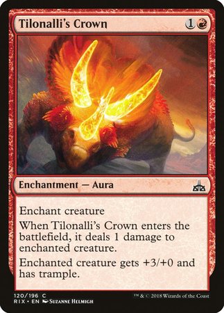 Tilonalli's Crown [Rivals of Ixalan] | Exor Games Summserside