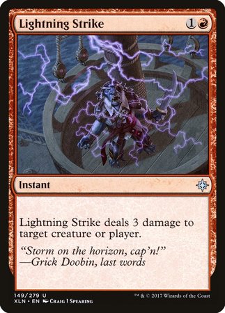 Lightning Strike [Ixalan] | Exor Games Summserside