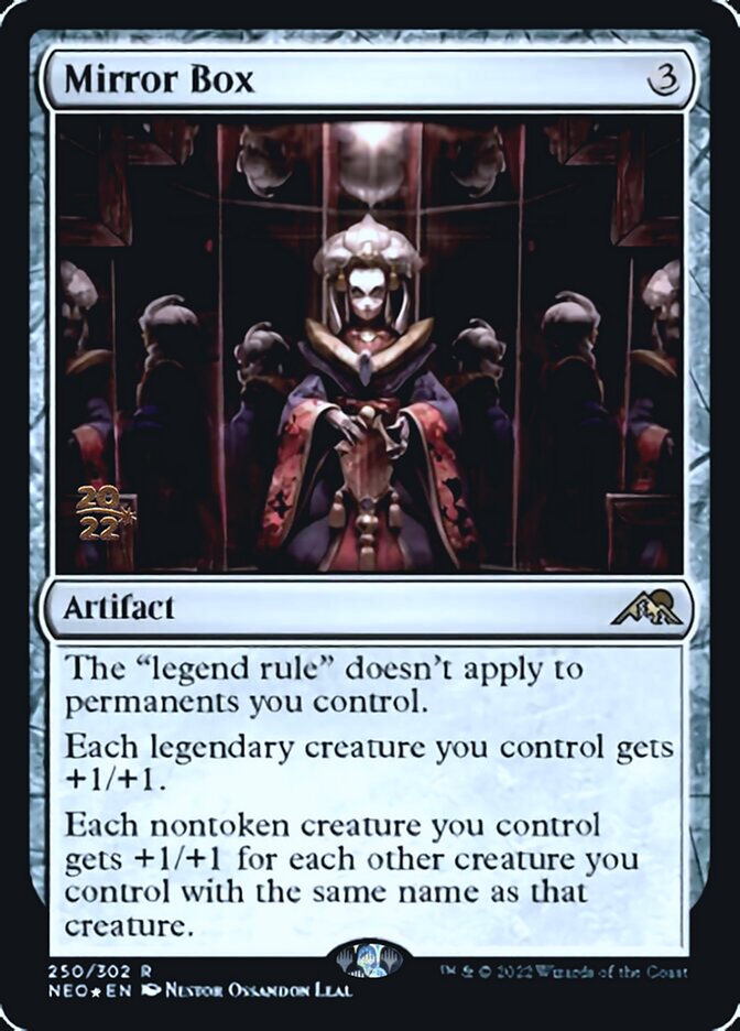 Mirror Box [Kamigawa: Neon Dynasty Prerelease Promos] | Exor Games Summserside