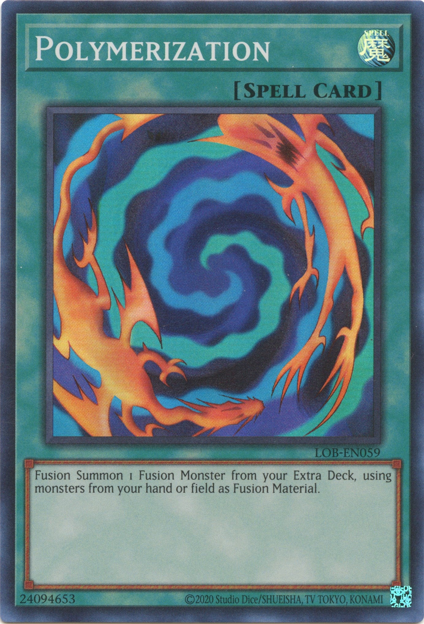 Polymerization (25th Anniversary) [LOB-EN059] Super Rare | Exor Games Summserside