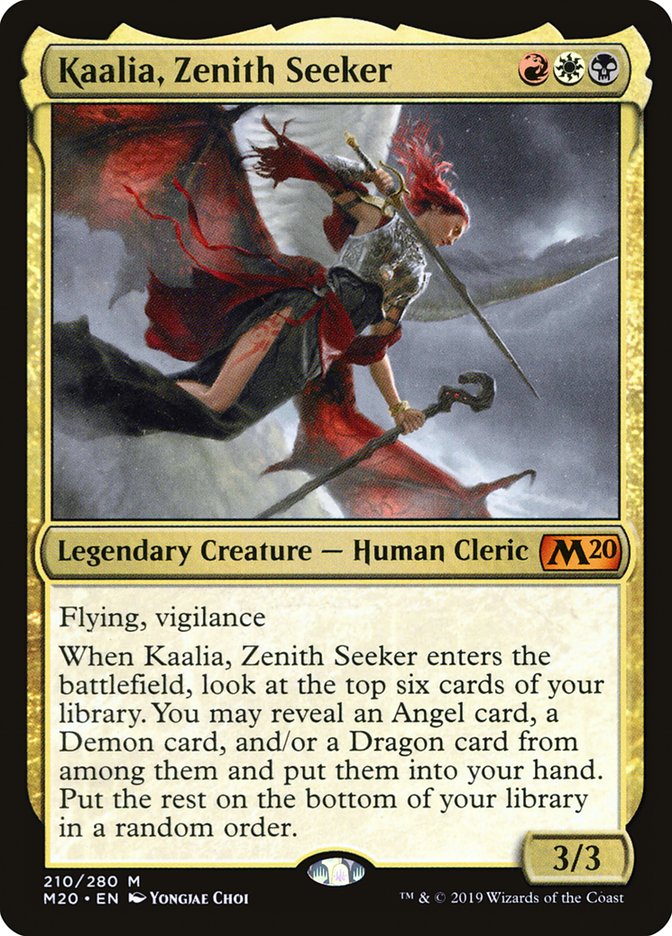 Kaalia, Zenith Seeker [Core Set 2020] | Exor Games Summserside
