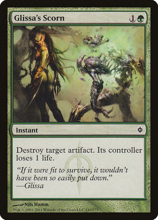 Glissa's Scorn [New Phyrexia] | Exor Games Summserside