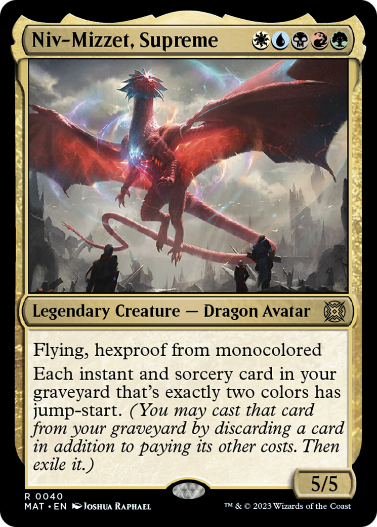Niv-Mizzet, Supreme [March of the Machine: The Aftermath] | Exor Games Summserside