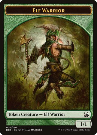 Elf Warrior Token [Duel Decks: Mind vs. Might Tokens] | Exor Games Summserside