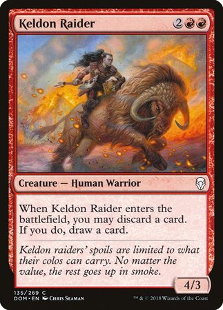 Keldon Raider [Dominaria] | Exor Games Summserside