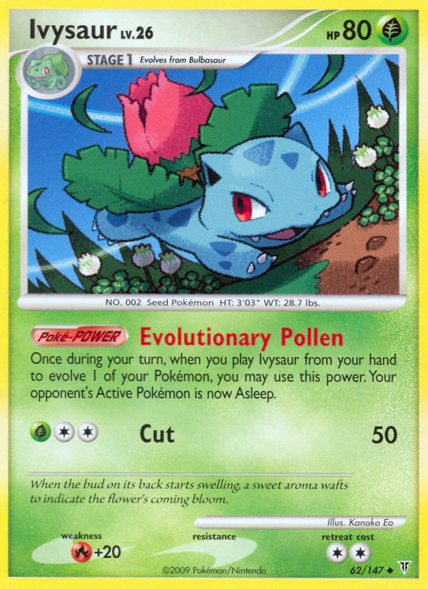 Ivysaur (62/147) [Platinum: Supreme Victors] | Exor Games Summserside