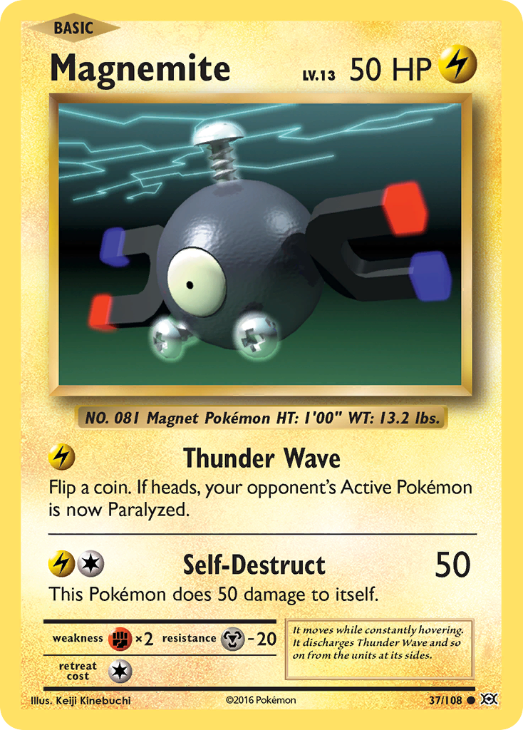 Magnemite (37/108) [XY: Evolutions] | Exor Games Summserside