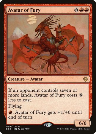 Avatar of Fury [Archenemy: Nicol Bolas] | Exor Games Summserside