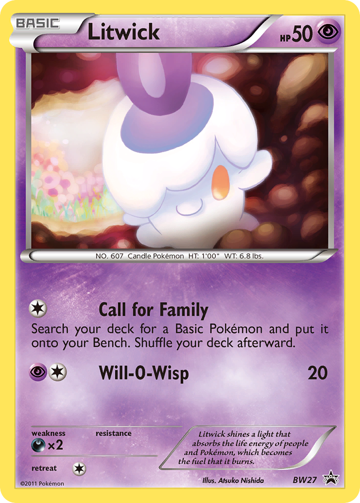 Litwick (BW27) [Black & White: Black Star Promos] | Exor Games Summserside