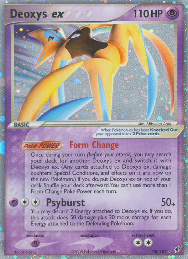 Deoxys ex (98/107) [EX: Deoxys] | Exor Games Summserside