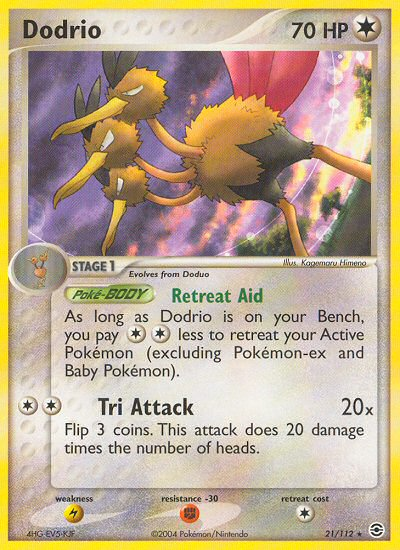 Dodrio (21/112) [EX: FireRed & LeafGreen] | Exor Games Summserside