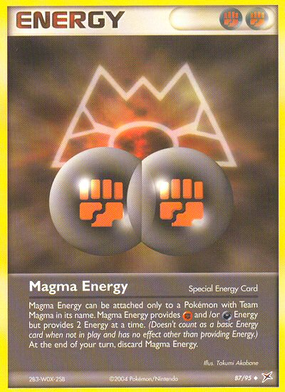 Magma Energy (87/95) [EX: Team Magma vs Team Aqua] | Exor Games Summserside