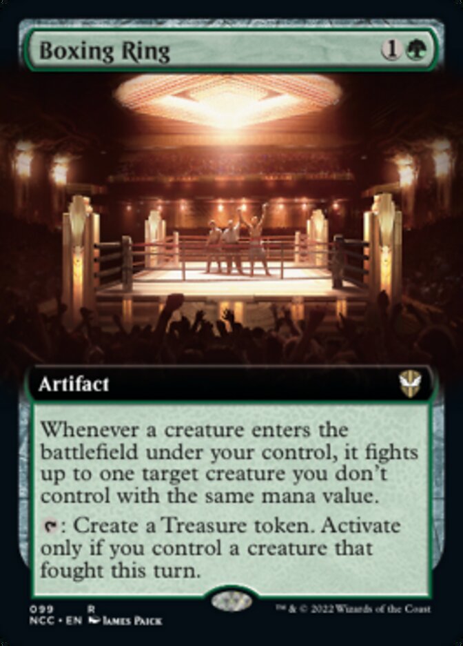 Boxing Ring (Extended Art) [Streets of New Capenna Commander] | Exor Games Summserside