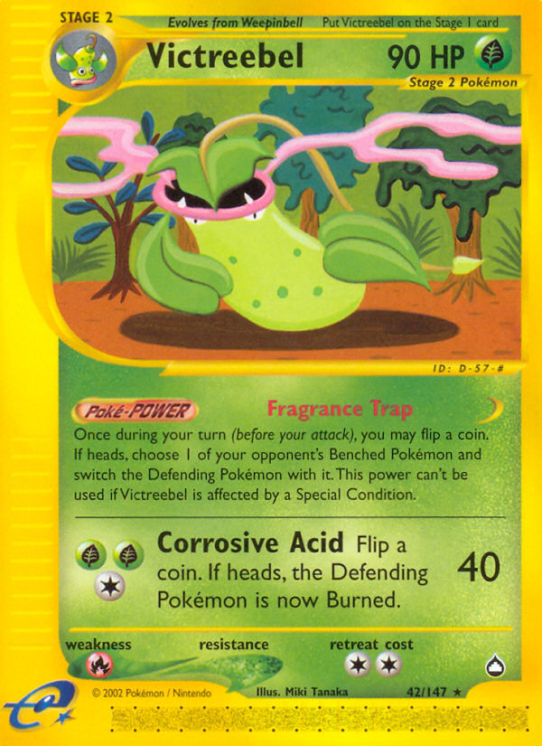 Victreebel (42/147) [Aquapolis] | Exor Games Summserside