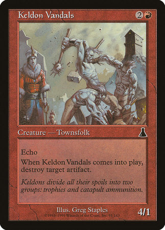 Keldon Vandals [Urza's Destiny] | Exor Games Summserside