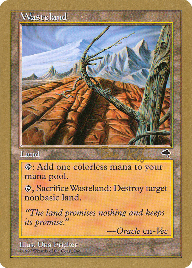 Wasteland (Ben Rubin) [World Championship Decks 1998] | Exor Games Summserside