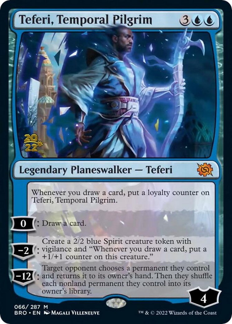 Teferi, Temporal Pilgrim [The Brothers' War: Prerelease Promos] | Exor Games Summserside