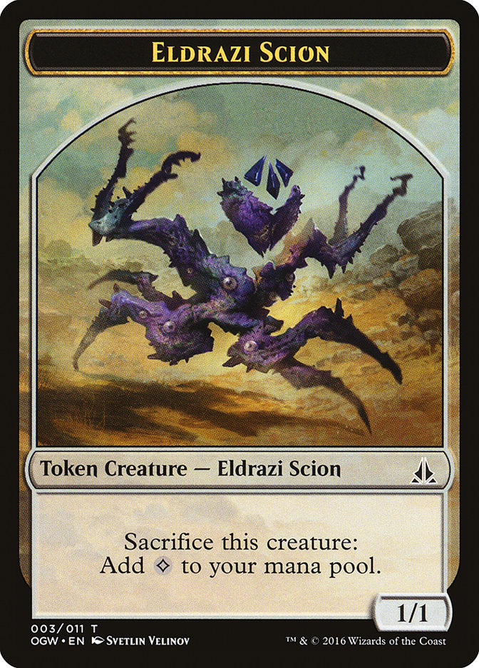 Eldrazi Scion (003/011) [Oath of the Gatewatch Tokens] | Exor Games Summserside