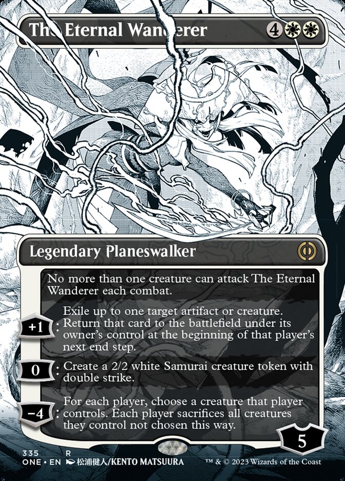 The Eternal Wanderer (Borderless Manga) [Phyrexia: All Will Be One] | Exor Games Summserside