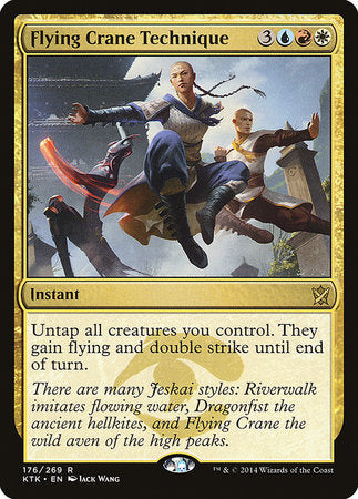 Flying Crane Technique [Khans of Tarkir] | Exor Games Summserside