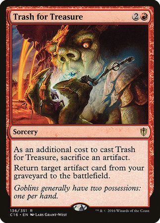 Trash for Treasure [Commander 2016] | Exor Games Summserside