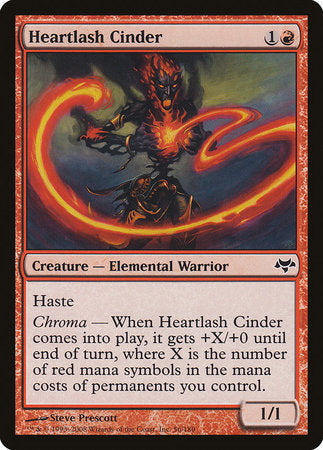 Heartlash Cinder [Eventide] | Exor Games Summserside