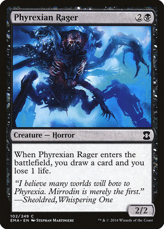 Phyrexian Rager [Eternal Masters] | Exor Games Summserside