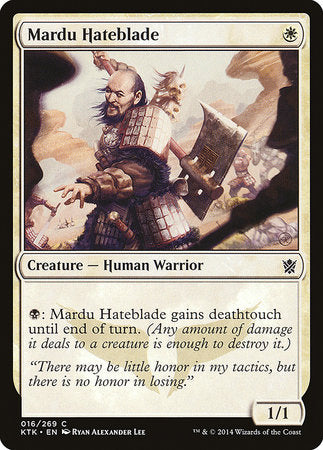 Mardu Hateblade [Khans of Tarkir] | Exor Games Summserside