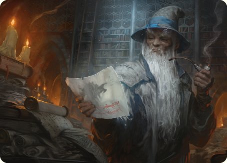 Learn from the Past Art Card [The Lord of the Rings: Tales of Middle-earth Art Series] | Exor Games Summserside