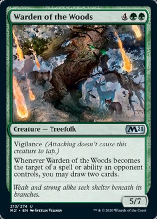 Warden of the Woods [Core Set 2021] | Exor Games Summserside