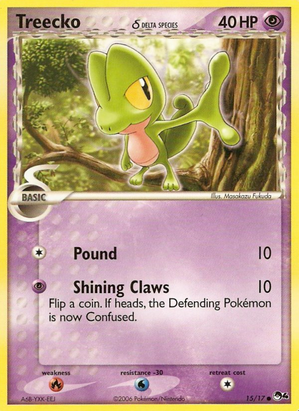 Treecko (15/17) (Delta Species) [POP Series 4] | Exor Games Summserside