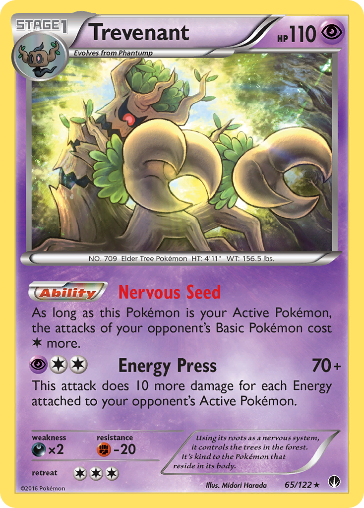 Trevenant (65/122) [XY: BREAKpoint] | Exor Games Summserside