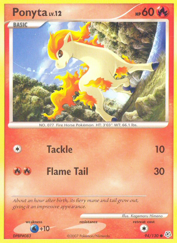 Ponyta (94/130) [Diamond & Pearl: Base Set] | Exor Games Summserside