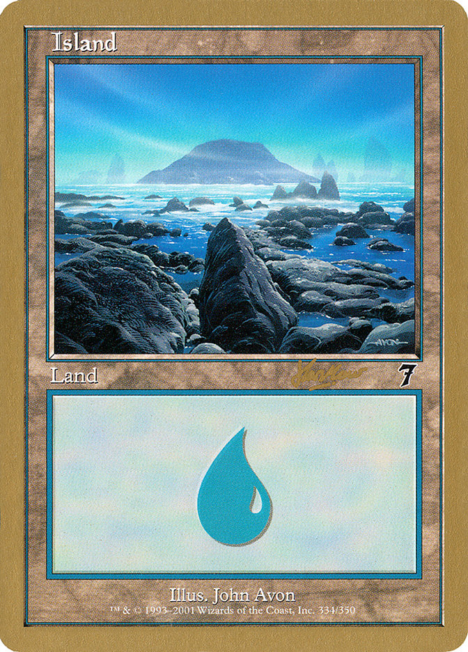 Island (shh334) (Sim Han How) [World Championship Decks 2002] | Exor Games Summserside
