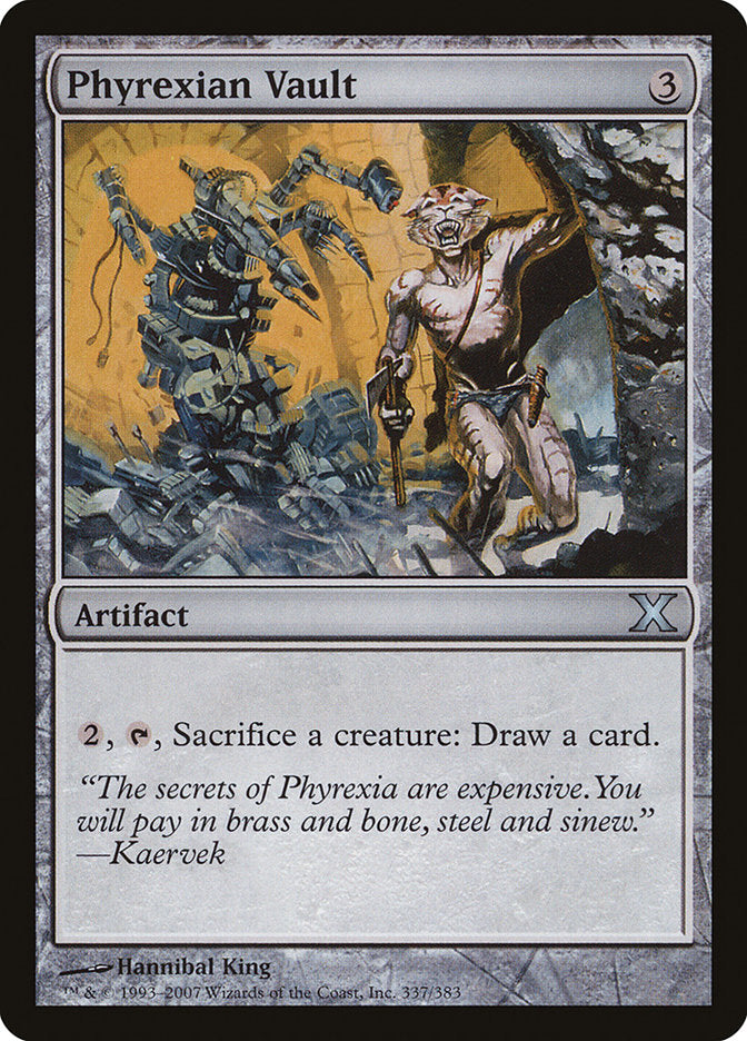 Phyrexian Vault [Tenth Edition] | Exor Games Summserside