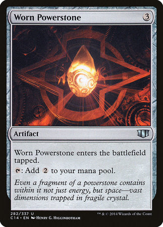 Worn Powerstone [Commander 2014] | Exor Games Summserside