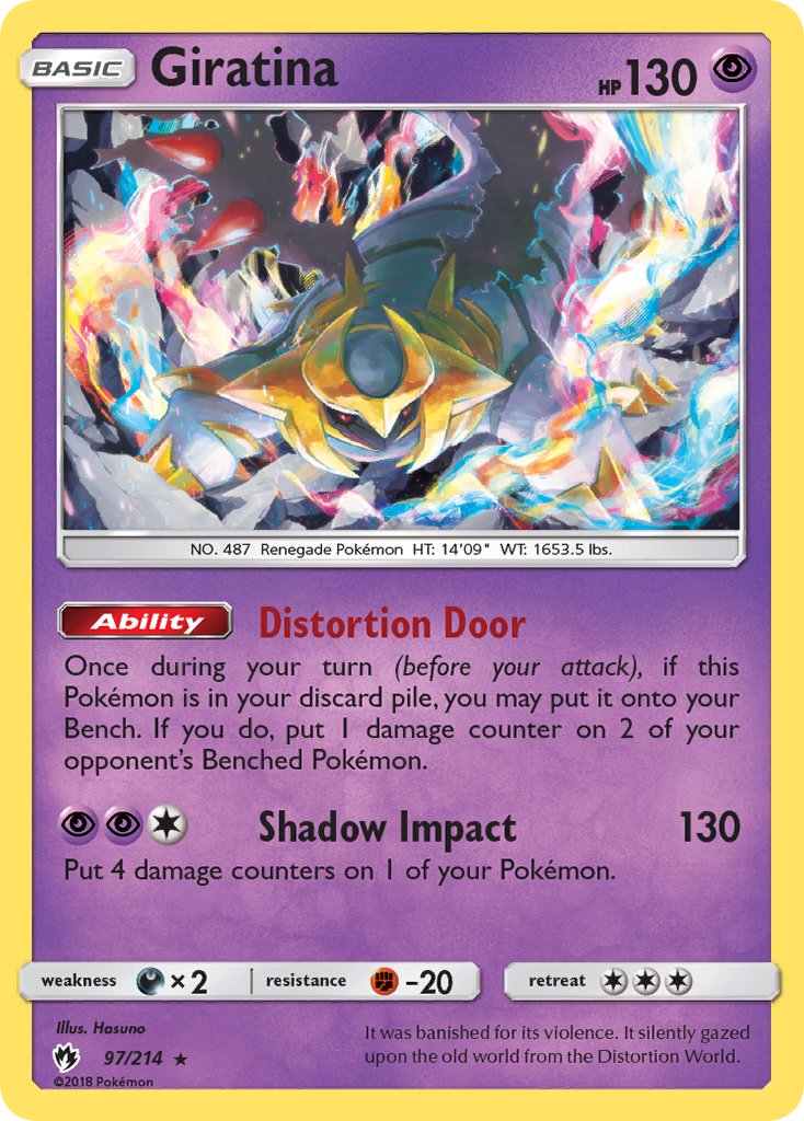 Giratina (97/214) (Theme Deck Exclusive) [Sun & Moon: Lost Thunder] | Exor Games Summserside