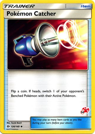 Pokemon Catcher (126/149) (Charizard Stamp #54) [Battle Academy 2020] | Exor Games Summserside