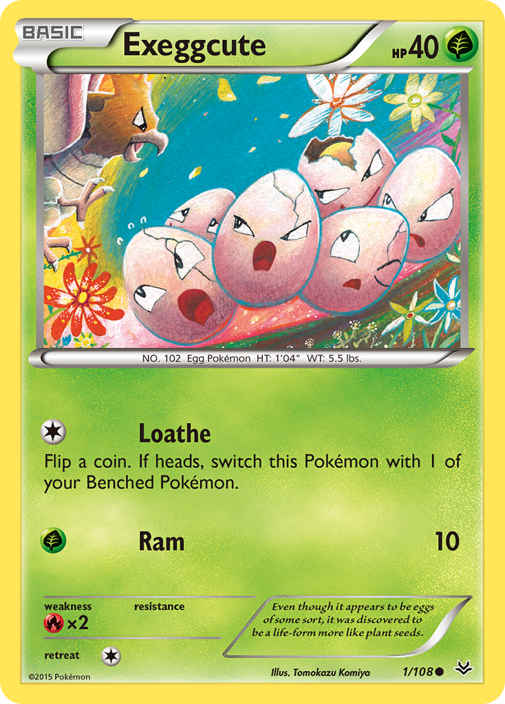 Exeggcute (1/108) [XY: Roaring Skies] | Exor Games Summserside