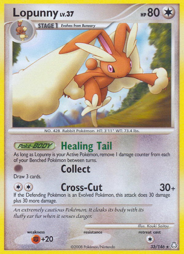 Lopunny (33/146) [Diamond & Pearl: Legends Awakened] | Exor Games Summserside