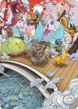 March of Otherworldly Light Art Card [Kamigawa: Neon Dynasty Art Series] | Exor Games Summserside