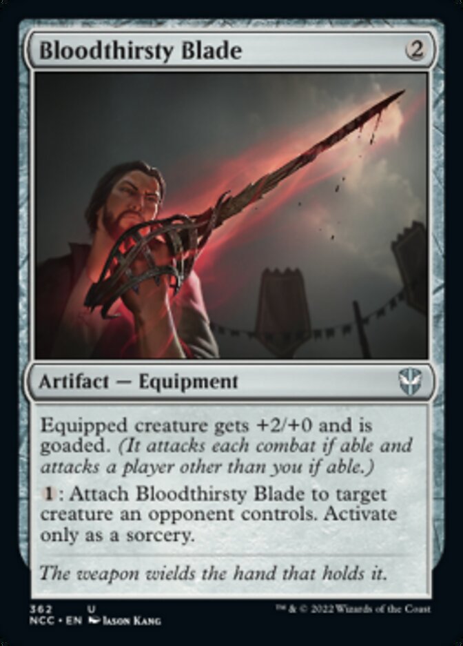 Bloodthirsty Blade [Streets of New Capenna Commander] | Exor Games Summserside