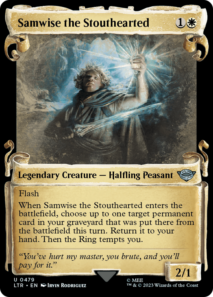 Samwise the Stouthearted [The Lord of the Rings: Tales of Middle-Earth Showcase Scrolls] | Exor Games Summserside
