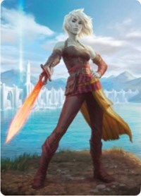 Nahiri, Heir of the Ancients 1 Art Card [Zendikar Rising Art Series] | Exor Games Summserside