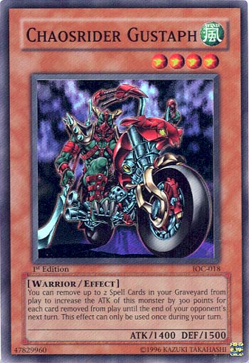 Chaosrider Gustaph [IOC-018] Super Rare | Exor Games Summserside