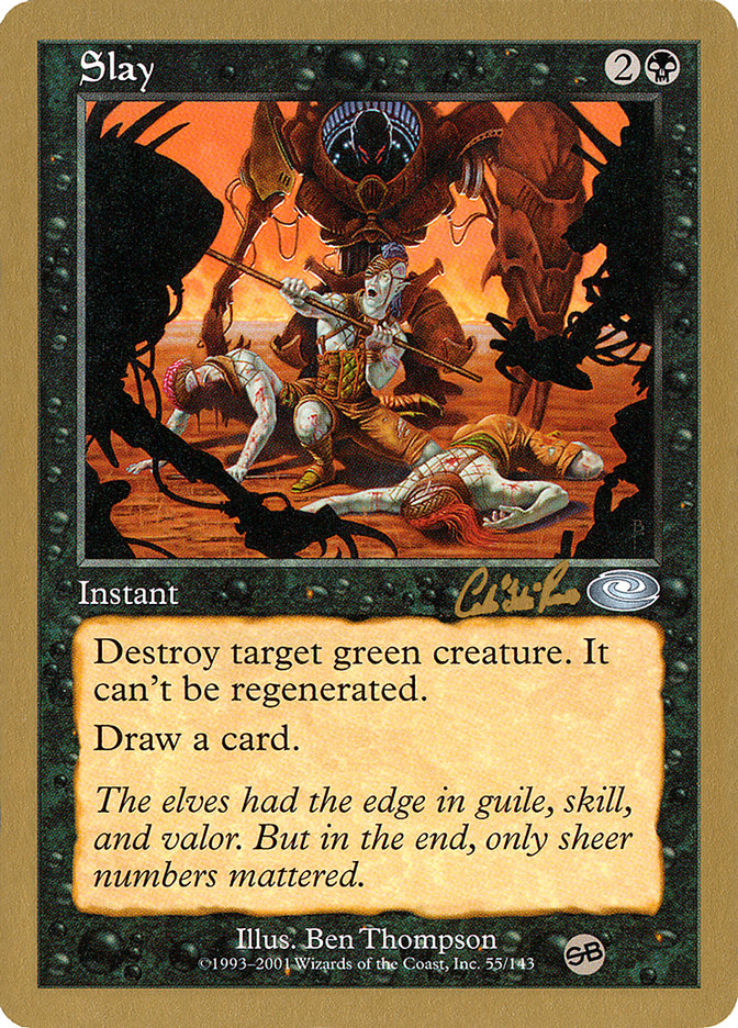 Slay (Carlos Romao) (SB) [World Championship Decks 2002] | Exor Games Summserside