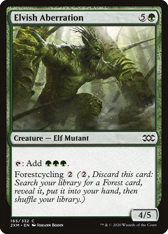 Elvish Aberration [Double Masters] | Exor Games Summserside