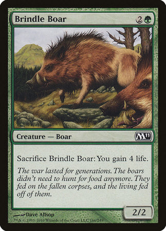 Brindle Boar [Magic 2011] | Exor Games Summserside